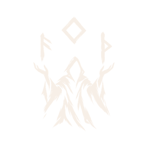 水墨画:一个身影向三个字母举起双手
