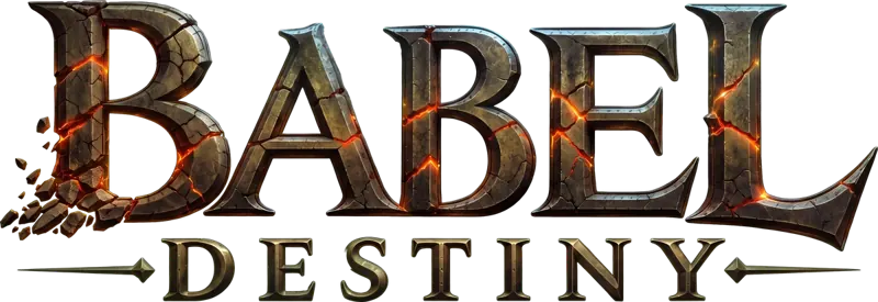 The Babel Destiny logo, tightly cropped, on a light background